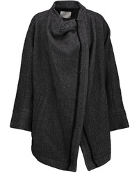 IRO Aklaspe Asymmetric Wool Blend Coat