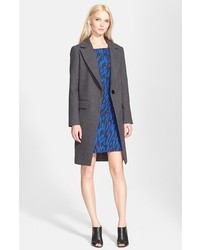 Milly Claudia Oversize Bonded Wool Coat