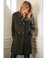 Forever 21 Double Breasted A Line Coat