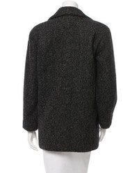 Jil Sander Grey Wool Coat
