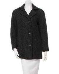 Jil Sander Grey Wool Coat