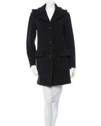 Prada Grey Wool Coat