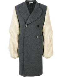 J.W.Anderson Jw Anderson Chunky Knit Sleeve Coat
