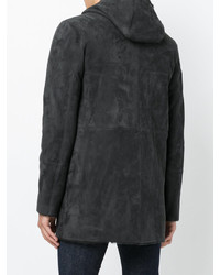 Giorgio Brato Panelled Hooded Coat