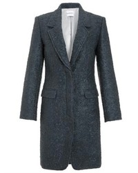 Alexander Lewis Steel Mohair Wheeler Coat