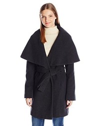 T Tahari Marla Wool Coat With Oversized Collar New Name Marylin