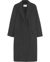 Etoile Isabel Marant Toile Isabel Marant Garth Oversized Tweed Coat Dark Gray