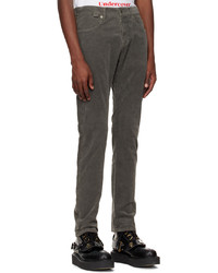 Undercoverism Gray Zip Pocket Trousers