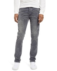 PURPLE Bleach Splatter Distressed Corduroy Jeans