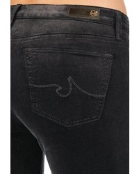 AG Jeans The Corduroy Stilt Dark Charcoal