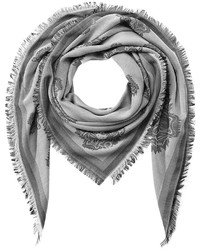Charcoal Cotton Scarf