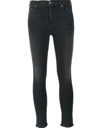 Citizens of Humanity Mid Rise Skinny Cropped Jeans