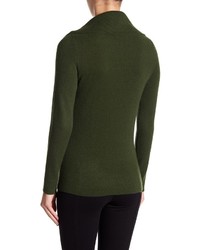 Sofia Cashmere Cashmere Off The Shoulder Cowl Neck Sweater