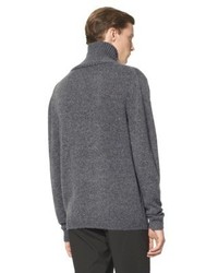 3.1 Phillip Lim For Target Mock Neck Sweater Charcoal Gray