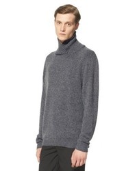 3.1 Phillip Lim For Target Mock Neck Sweater Charcoal Gray