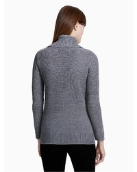 Calvin Klein Textured Cowl Neck Sweater