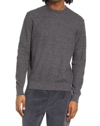 Ted Baker London Agarr Textured Crewneck Sweater In Grey At Nordstrom