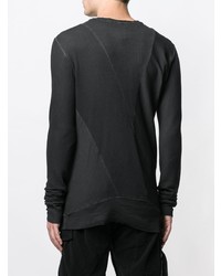 Army Of Me Asymmetric Panel Slim Fit Sweater