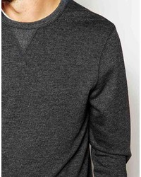 Asos Brand Sweatshirt With Crew Neck
