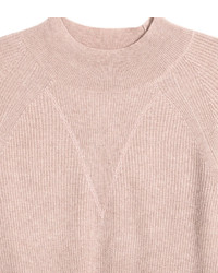 H&M Cashmere Sweater Dark Gray Melange Ladies
