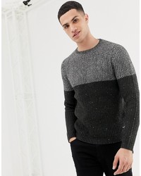 ONLY & SONS Colour Block Knitted Jumper