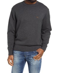 Rodd & Gunn Crewneck Sweater In Charcoal At Nordstrom