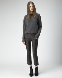 3.1 Phillip Lim Cropped Roll Neck Pullover