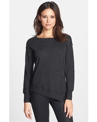 Eileen Fisher Seam Detail Sweater Charcoal X Small