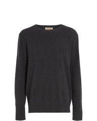 Burberry Embroidered Archive Logo Cashmere Sweater