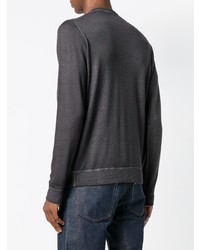 Zanone Exposed Seam Knitted Sweater