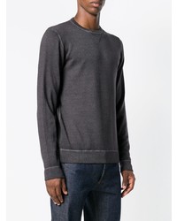 Zanone Exposed Seam Knitted Sweater