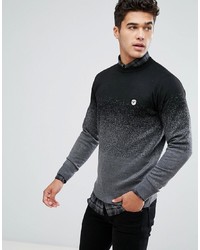 Le Breve Fleck Marl Fade Out Knitted Jumper