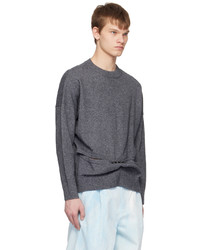 JW Anderson Gray Hinge Sweater