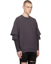 Undercover Gray Layered Sweater