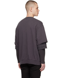 Undercover Gray Layered Sweater