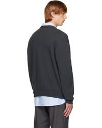 Solid Homme Gray Wool Sweater