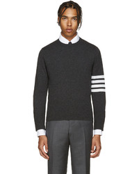 Thom Browne Grey Cashmere Pullover