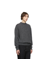 Schnaydermans Grey Mohair Crewneck Sweater