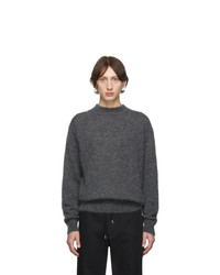 Schnaydermans Grey Mohair Crewneck Sweater