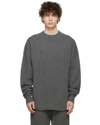 Extreme Cashmere Grey N53 Crew Hop Sweater