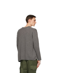 Stella McCartney Grey Shared Regenerated Cashmere Sweater