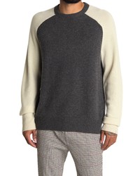 rag & bone Harlow Cashmere Raglan Sweater In Grey Multi At Nordstrom