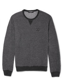 Dolce & Gabbana Knitted Cotton Sweatshirt