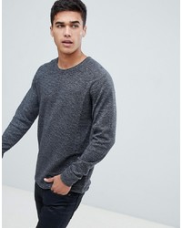 Selected Homme Knitted Jumper In Ribbed 100% Organic Cotton