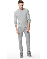 Theory Leiman C Pullover In Cotton Cashmere