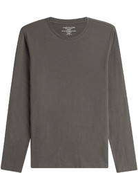 Majestic Long Sleeved Cotton Cashmere Top