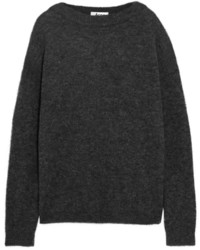 Acne Studios Oversized Knitted Sweater Charcoal