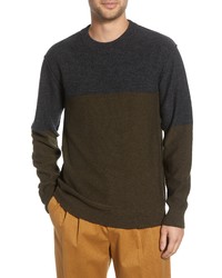 French Connection Regular Fit Felted Wool Blend Sweater