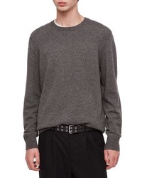 AllSaints Travon Slim Fit Wool Blend Sweater