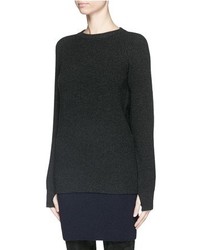 Helmut Lang Wool Cashmere Crew Neck Sweater
